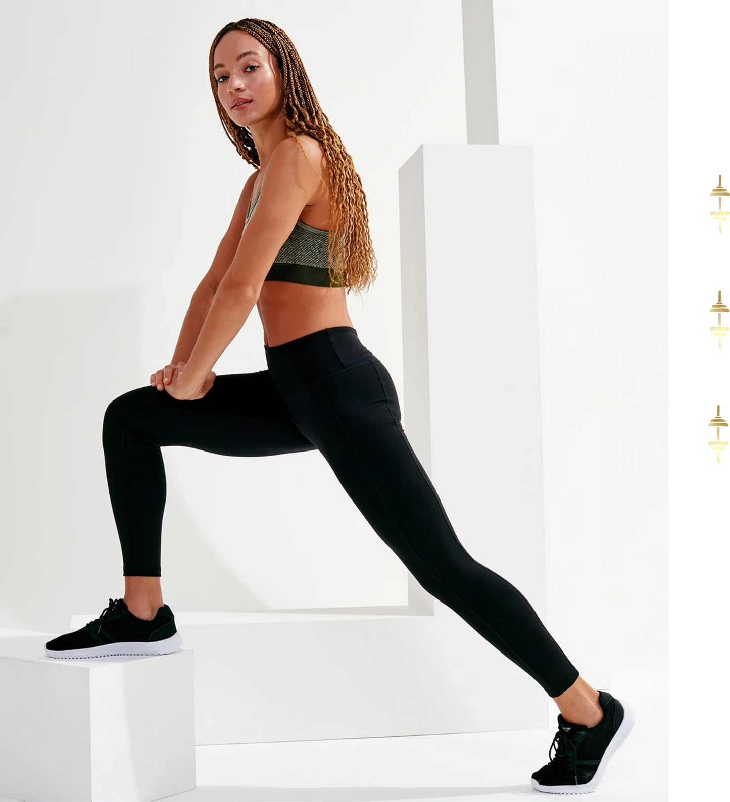 Women's Gym Ninja performance full length leggings
