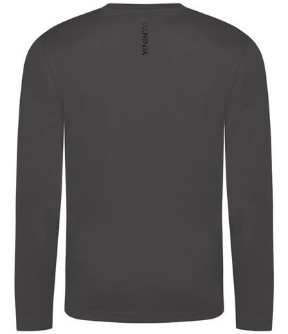 Gym Ninja Long Sleeve Cool T-shirt